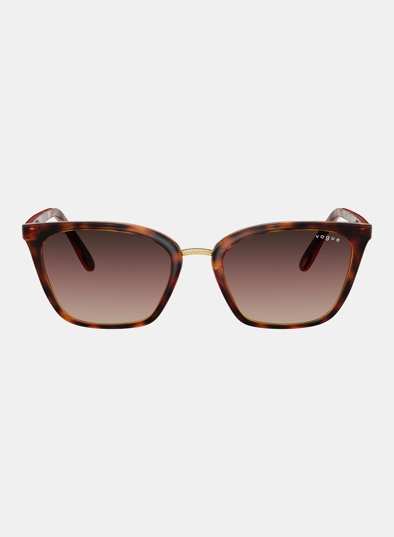 Vogue Full Rim Cat Eye Sunglasses 0VO5597SI - Image 1